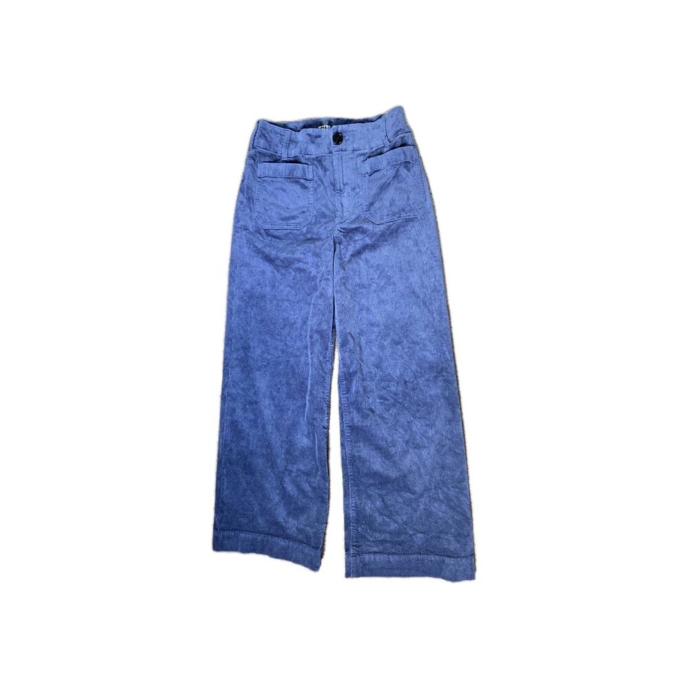 Maeve Colette Wide-Leg navy cords - Picture 2 of 10